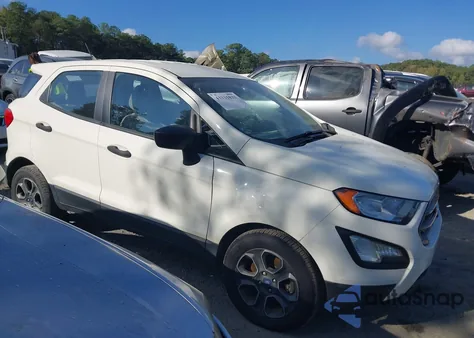 2020 Ford Ecosport S from USA, damaged, VIN MAJ3S2FE3LC391868